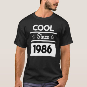 Koel sinds 1986, geboortedag t-shirt