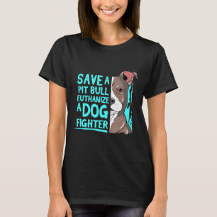 Koel sparen een Pitbull Gif Pit Bull T-shirt