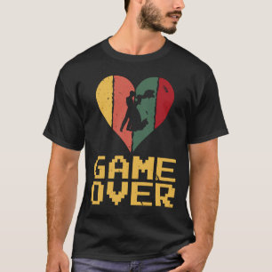 Koel spel over huwelijkskranen t-shirt