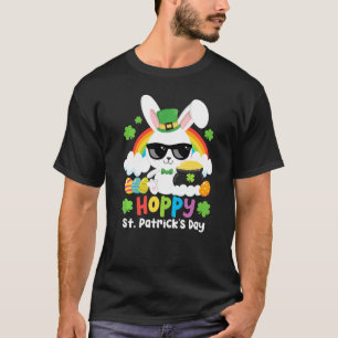 Koel St Patricks Day Paasdag Bunny St Patricks Day T-shirt
