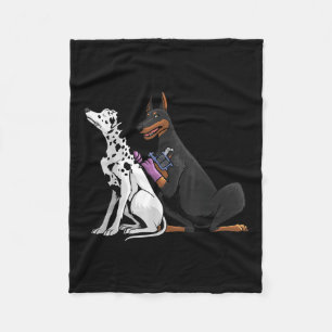 Koel Tattoo Artist voor mannen Kinder Dalmatiaan d Fleece Deken