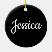 Koel tekst keramisch ornament (Achterkant)