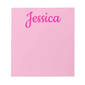 Koel  tekst notitieblok (Voorkant)