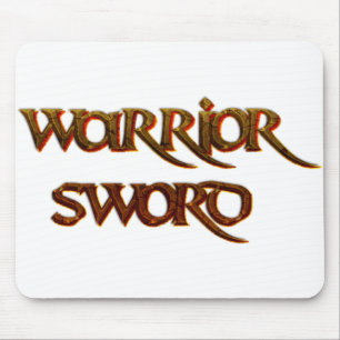 Koel tekst - Warrior Sword Muismat