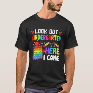 Koel terug naar school Kijk uit naar de kleutersch T-shirt