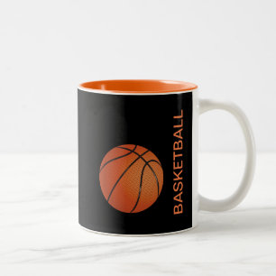 Koel thema Basketball-sport Tweekleurige Koffiemok