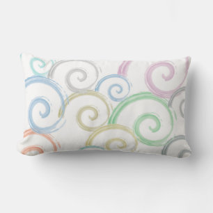 Koel-, trendy- en hedendaagse penselen voor golfwa kussen