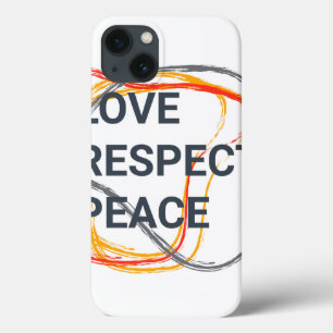 Koel, trendy, grafisch ontwerp in de stad van een iPhone 13 hoesje