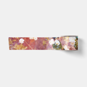 Koel, trendy kunst van romantisch bloempatroon lint
