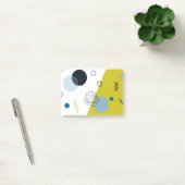 Koel, trendy, modern, Memphis groen blauw geometri Post-it® Notes (Kantoor)