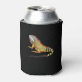 Koel Tropisch Iguana Lizard, Pet Gift Blikjeskoeler (Blikje Voorkant)