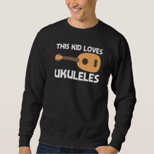 Koel ukulele voor jongens muziekinstrumenten trui