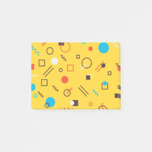 Koel, uniek, trendy, stedelijke geometrische Memph Post-it® Notes