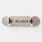 Koel Unieke Naam Verzamelaars Holografisch Skateboard (Horizontaal)