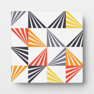 Koel, unieke, trendy, stedelijke, kleurrijke drieh fotoplaat