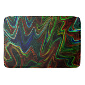 Koel van gekleurde wol, wat doet het? badmat (Voorkant)