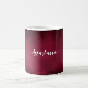 Koel, verbluffend rood koffiemok