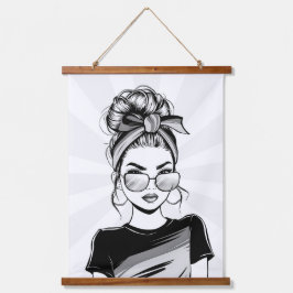 koel vertrouwen hangend wandkleed