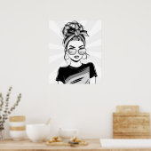 koel vertrouwen poster (Keuken)