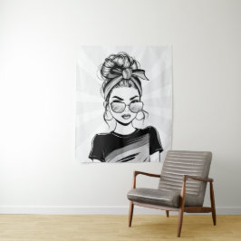 koel vertrouwen wandkleed