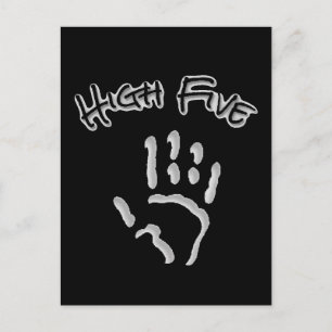 Koel vijf uur hoog briefkaart
