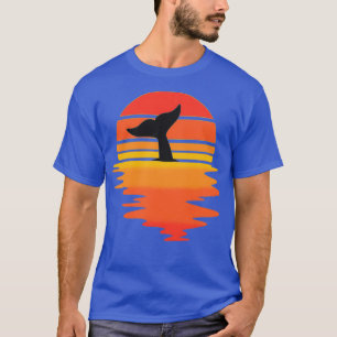 Koel Vintage Zee zonnebrandmiddel voor walviswater T-shirt