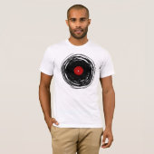 Koel vinyl Record  Retro T Shirt (Voorkant volledig)