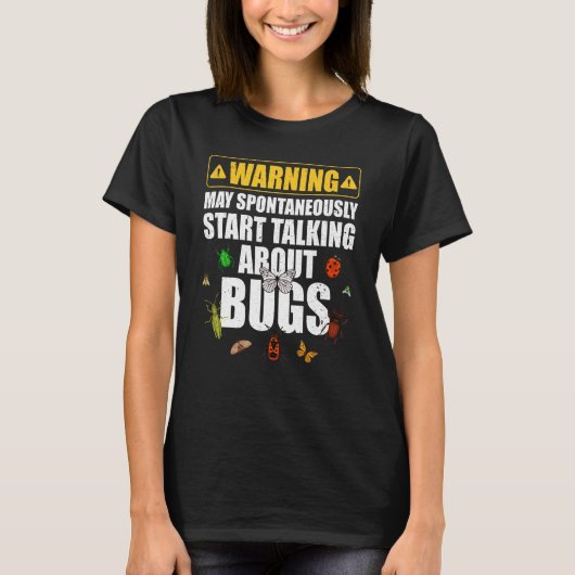 Koel voor mannen Insect Lady Bug Lover Moth T-shirt (Voorkant)