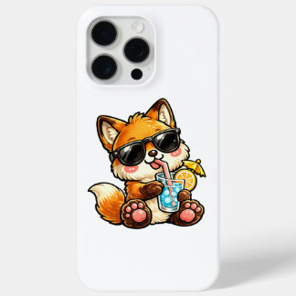 Koel Vos Drank iPhone 15 Pro Max Hoesje