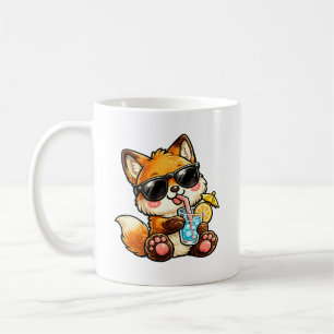 Koel Vos Drank Koffiemok
