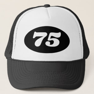 Koel vrachtwagenhoed mannen 75th Birthday party! Trucker Pet