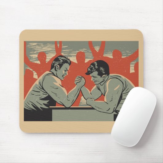 Koel  wapenwedloop muismat (Met muis)