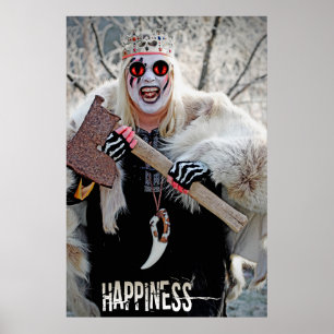 Koel Warrior Poster, geluk! Poster