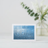 Koel water II (grenswater) Visitekaartje (Staand voorkant)
