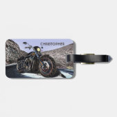 Koel  wegwerpmotor bagagelabel (Achterkant horizontaal)