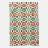 Koel Western tegelpatroon Theedoek (Verticaal)