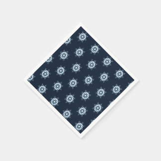 Koel Winter IJzig Blauw Kristal Glitter Sneeuwvlok Servet