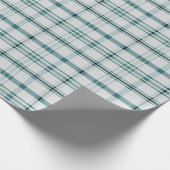 Koel Winter Plaid Cadeaupapier (Hoek)
