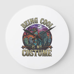 Koel zijn is kostuum Halloween Zombie Kerkhof_1 Grote Klok