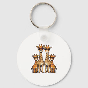 Koel Zonnebril Familie Bril Vintage Gravure T Sleutelhanger