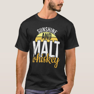 Koel Zonneschijn En Mout Whisky Leven Whisky T-shirt