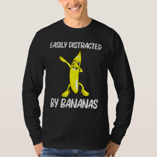 Koelbanaan voor mannen, vrouwen die geel zweet tro t-shirt