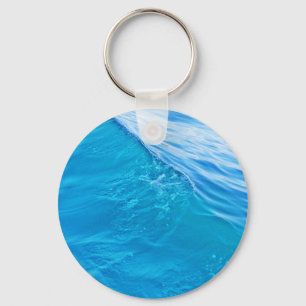 Koelblauwe watergolf sleutelhanger