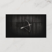 Koelboogschieten Visitekaartje (Achterkant)