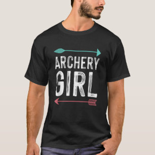 Koelboogschieten voor meisjes en boegenjacht t-shirt