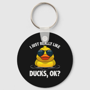 Koelboten voor mannen Duck Lovering Eigenaar Duck Sleutelhanger
