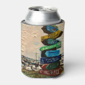 koelbox "Direction Marker on Kelley's Island" Blikjeskoeler (Blikje Voorkant)