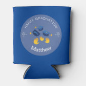 Koelbox - Happy Afstuderen Personalize-Naam toevoe Blikjeskoeler (Voorkant)