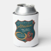 Koelbox langs de weg (blauw) blikjeskoeler (Blikje Voorkant)