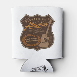 Koelbox langs de weg (sepia) blikjeskoeler